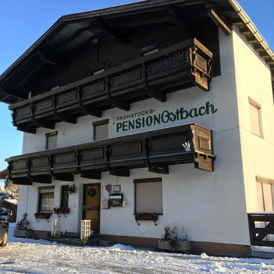 Pension Ostbach Leutasch Exterior foto
