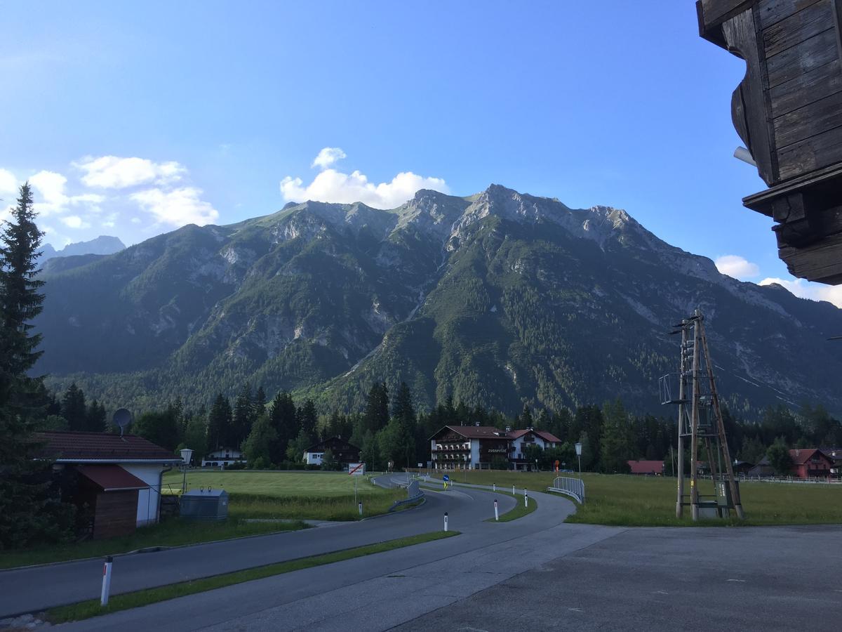 Pension Ostbach Leutasch Exterior foto